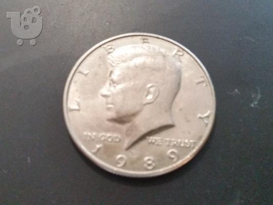 half dollar, 1989 Kennedy